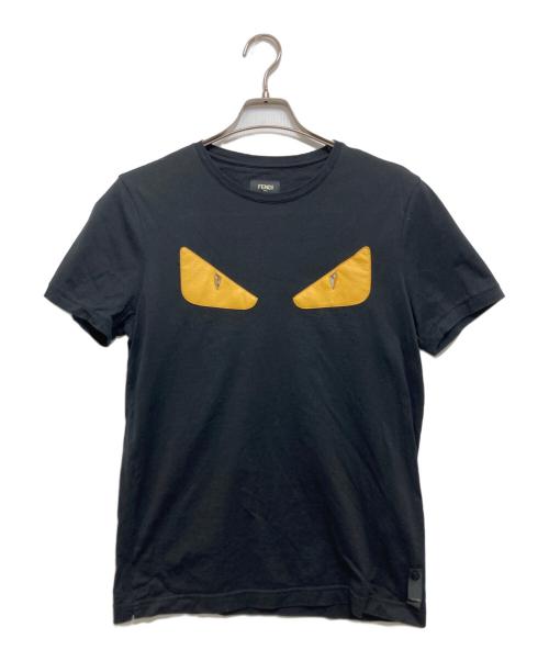 FENDI（フェンディ）FENDI (フェンディ) バグズアイ モンスター Tシャツ ブラック サイズ:46の古着・服飾アイテム
