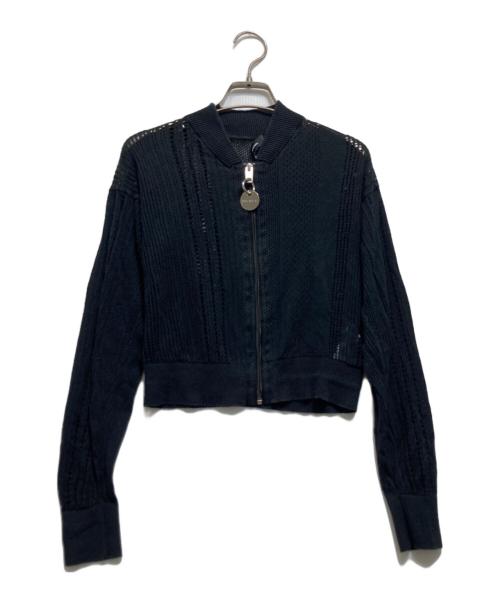 DIESEL（ディーゼル）DIESEL (ディーゼル) ショート丈ジャケット ブラック サイズ:ＸＳの古着・服飾アイテム