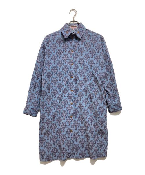 Vivienne Westwood RED LABEL（ヴィヴィアンウエストウッドレッドレーベル）Vivienne Westwood RED LABEL (ヴィヴィアンウエストウッドレッドレーベル) シャツワンピース パープル サイズ:2の古着・服飾アイテム