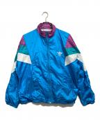 adidasアディダス）の古着「ナイロンジャケット」｜ブルー