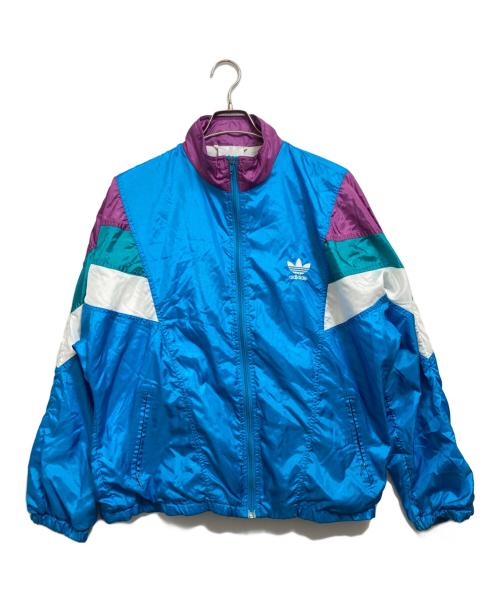 adidas（アディダス）adidas (アディダス) ナイロンジャケット ブルー サイズ:US Mの古着・服飾アイテム