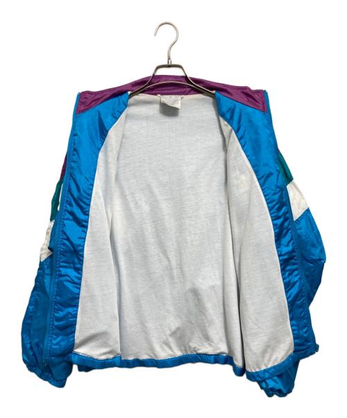 adidas（アディダス）adidas (アディダス) ナイロンジャケット ブルー サイズ:US Mの古着・服飾アイテム