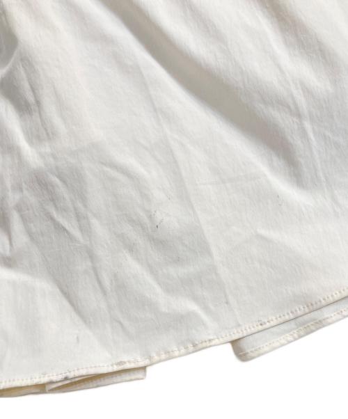 allureville（アルアバイル）allureville (アルアバイル) バイアスギャザー切替スカート ベージュ サイズ:1の古着・服飾アイテム