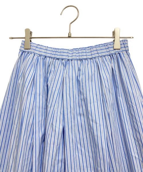 Diagram（ダイアグラム）Diagram (ダイアグラム) ストライプロングスカート グレースコンチネンタル スカイブルー サイズ:36の古着・服飾アイテム