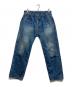 A.PRESSE（アプレッセ）の古着「Washed Denim Pants」｜インディゴ