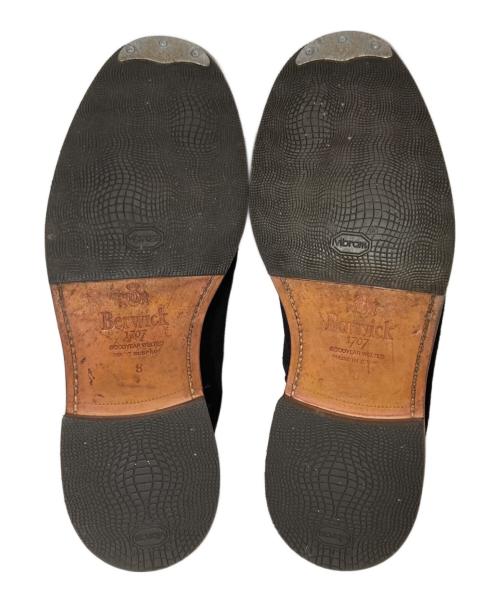 berwick（バーウィック）berwick (バーウィック) スウェードシューズ ブラウン サイズ:8の古着・服飾アイテム