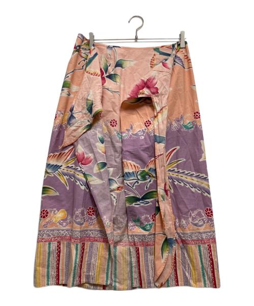 RALPH LAUREN（ラルフローレン）RALPH LAUREN (ラルフローレン) ラップスカート ピンク サイズ:記載なしの古着・服飾アイテム