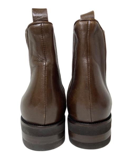 luca grossi（ルカグロッシ）Luca Grossi (ルカグロッシ) サイドゴアブーツ ベージュ サイズ:37の古着・服飾アイテム