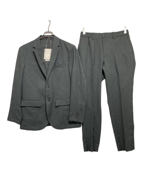 417 by EDIFICE（417 バイ エディフィス）417 by EDIFICE (417 バイ エディフィス) セットアップスーツ グレー サイズ:M 未使用品の古着・服飾アイテム