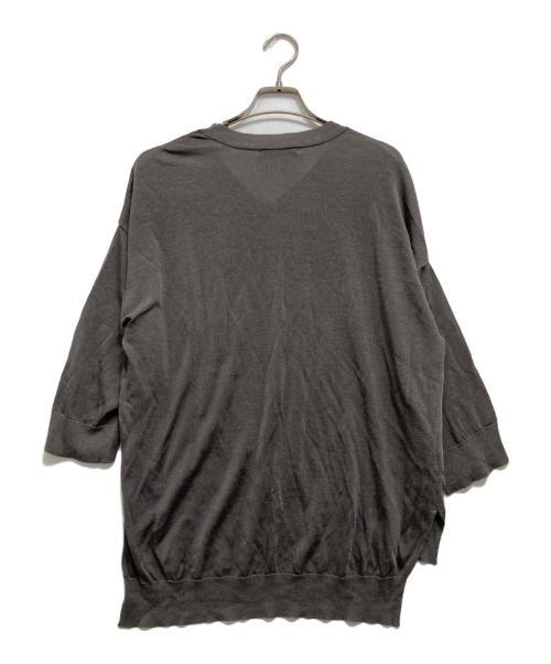 mizuiro-ind（ミズイロインド）mizuiro-ind (ミズイロインド) ニット グレー サイズ:-の古着・服飾アイテム