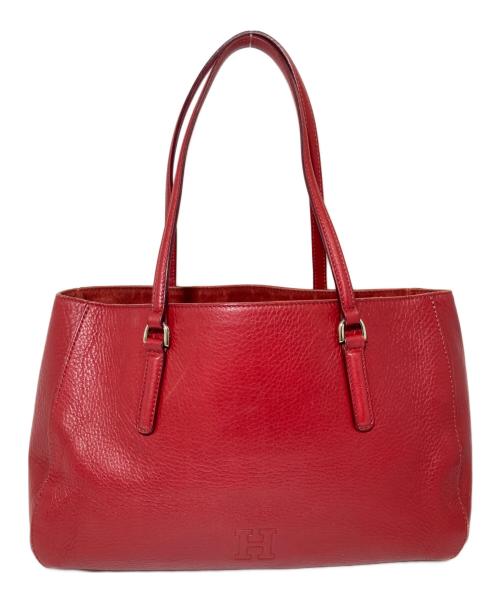 HIROFU（ヒロフ）HIROFU (ヒロフ) トートバッグ レッドの古着・服飾アイテム