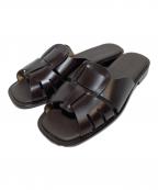 HEREUヘリュー）の古着「サンダル」｜ブラウン