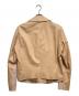 Paul Smith (ポールスミス) ラムレザーダブルライダースジャケット ピンク サイズ:L：12000円