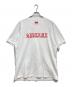 Supreme（シュプリーム）の古着「スパンコールＴシャツ」｜ホワイト