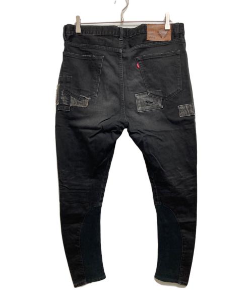 glamb（グラム）glamb (グラム) アンプラグドスキニーデニムパンツ ブラック サイズ:3の古着・服飾アイテム