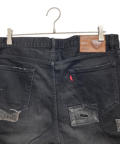 glamb（グラム）glamb (グラム) アンプラグドスキニーデニムパンツ ブラック サイズ:3の古着・服飾アイテム