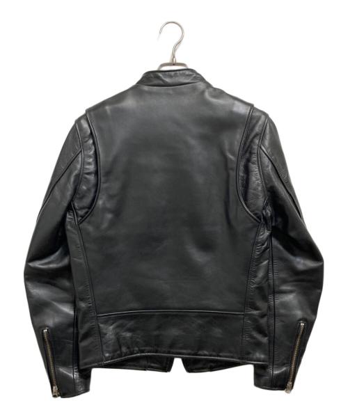 Schott（ショット）Schott (ショット) シングルレザーライダースジャケット ブラック サイズ:34の古着・服飾アイテム