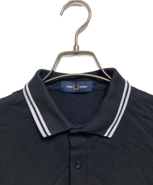 FRED PERRY（フレッドペリー）FRED PERRY (フレッドペリー) ポロシャツ ブラック サイズ:Sの古着・服飾アイテム