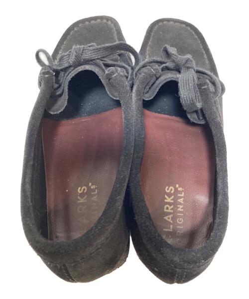 CLARKS ORIGINALS（クラークス オリジナルズ）Clarks Originals (クラークス オリジナルズ) ワラビーブーツ ブラック サイズ:23.5の古着・服飾アイテム