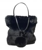 TSURU by MARIKO OIKAWAツルバイマリコオイカワ）の古着「ハンドバッグ」｜ブラック