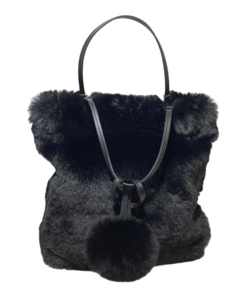 TSURU by MARIKO OIKAWA（ツルバイマリコオイカワ）Tsuru by Mariko Oikawa (ツルバイマリコオイカワ) ハンドバッグ ブラックの古着・服飾アイテム