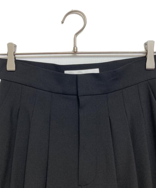 LE CIEL BLEU（ルシェルブルー）LE CIEL BLEU (ルシェルブルー) サイドラインパンツ ブラック サイズ:36の古着・服飾アイテム