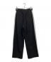 LE CIEL BLEU (ルシェルブルー) サイドラインパンツ ブラック サイズ:36：7000円