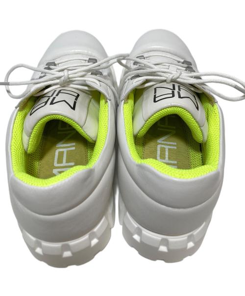 MANA（マナ）MANA (マナ) スニーカー ホワイト サイズ:39の古着・服飾アイテム