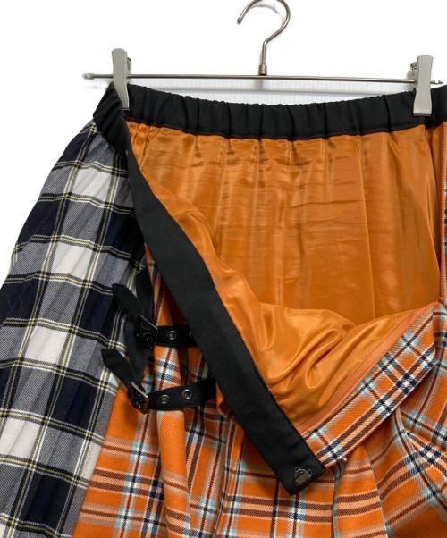GRACE CLASS（グレースクラス）GRACE CLASS (グレースクラス) 切替スカート オレンジ サイズ:38の古着・服飾アイテム