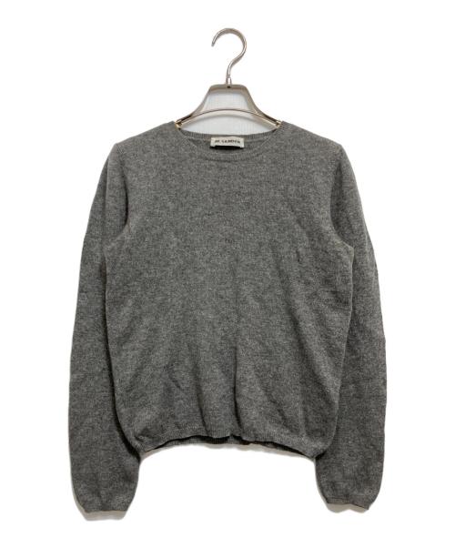 JIL SANDER（ジルサンダー）JIL SANDER (ジルサンダー) カシミヤニット グレー サイズ:34の古着・服飾アイテム