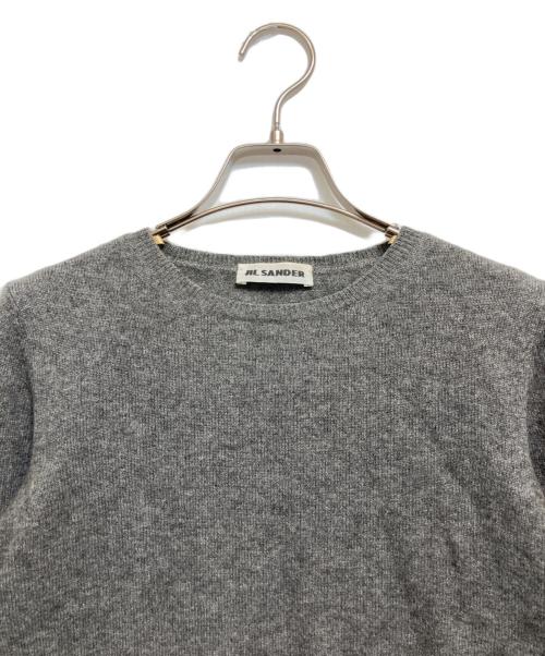 JIL SANDER（ジルサンダー）JIL SANDER (ジルサンダー) カシミヤニット グレー サイズ:34の古着・服飾アイテム