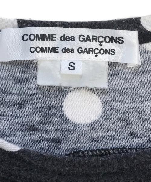 COMME des GARCONS COMME des GARCONS（コムデギャルソン コムデギャルソン）COMME des GARCONS COMME des GARCONS (コムデギャルソン コムデギャルソン) ドットカットソー ブラック サイズ:Sの古着・服飾アイテム