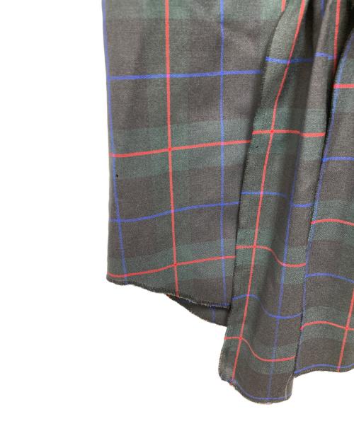 tricot COMME des GARCONS（トリココムデギャルソン）tricot COMME des GARCONS (トリココムデギャルソン) フリルシャツ グリーン サイズ:Mの古着・服飾アイテム
