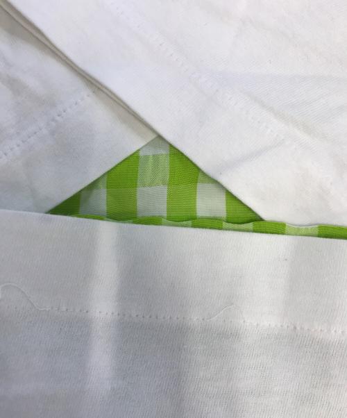 tricot COMME des GARCONS（トリココムデギャルソン）tricot COMME des GARCONS (トリココムデギャルソン) パッチワークカットソー グリーン サイズ:表記なしの古着・服飾アイテム