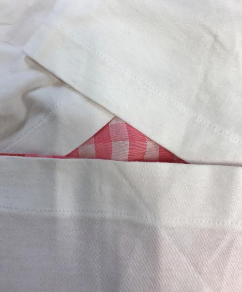 tricot COMME des GARCONS（トリココムデギャルソン）tricot COMME des GARCONS (トリココムデギャルソン) パッチワークカットソー ピンク サイズ:表記なしの古着・服飾アイテム