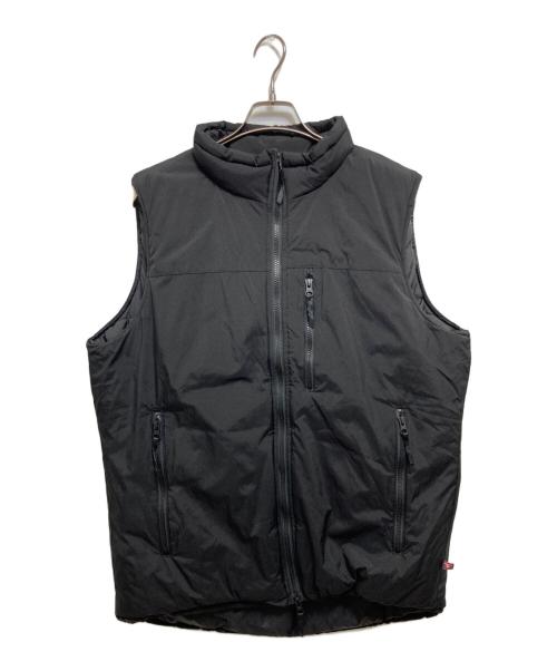 BROOKLYN ARMED FORCES（ブルックリンアームドフォース）BROOKLYN ARMED FORCES (ブルックリンアームドフォース) 中綿ベスト ブラック サイズ:Mの古着・服飾アイテム