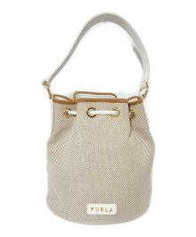 FURLA（フルラ）の古着「ショルダーバッグ」｜ベージュ