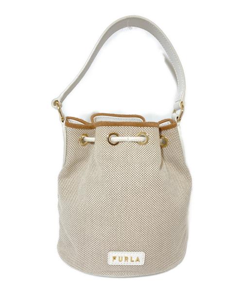 FURLA（フルラ）FURLA (フルラ) ショルダーバッグ ベージュの古着・服飾アイテム