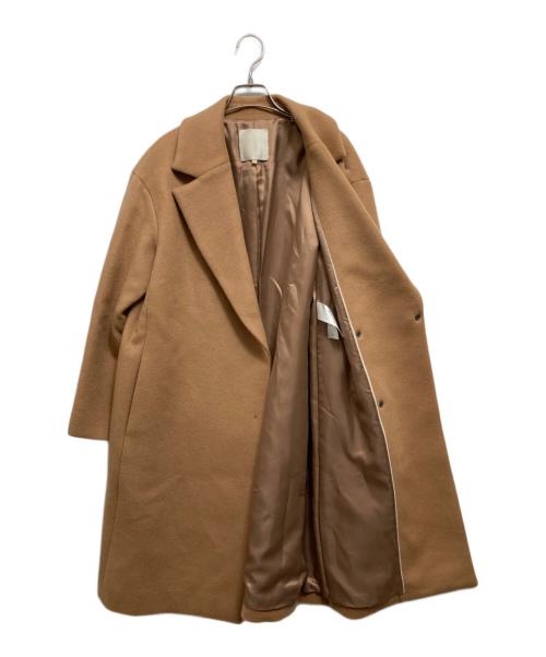 自由区（ジユウク）自由区 (ジユウク) VICTORIA BEAVER コート ブラウン サイズ:40の古着・服飾アイテム