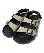 BIRKENSTOCKビルケンシュトック）の古着「サンダル」｜ブラック×ベージュ