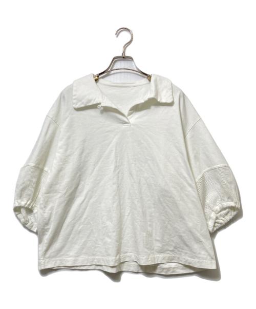 nest Robe（ネストローブ）nest Robe (ネストローブ) ブラウス ホワイト サイズ:Fの古着・服飾アイテム