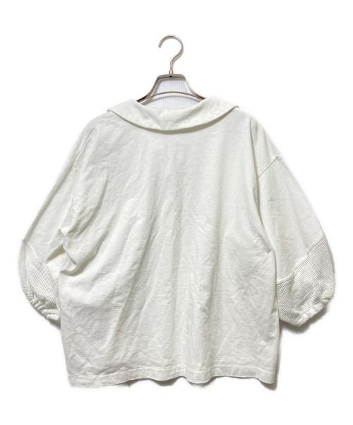 nest Robe（ネストローブ）nest Robe (ネストローブ) ブラウス ホワイト サイズ:Fの古着・服飾アイテム