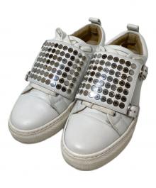 HERMES（エルメス）の古着「ホワイトスタッズスニーカー」｜ホワイト