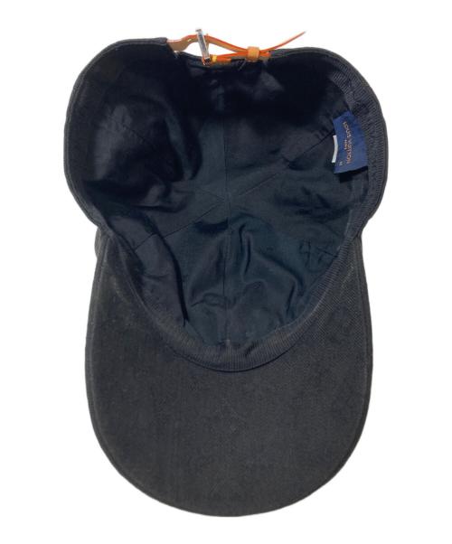 LOUIS VUITTON（ルイ ヴィトン）LOUIS VUITTON (ルイ ヴィトン) モノグラムキャップ ブラックの古着・服飾アイテム