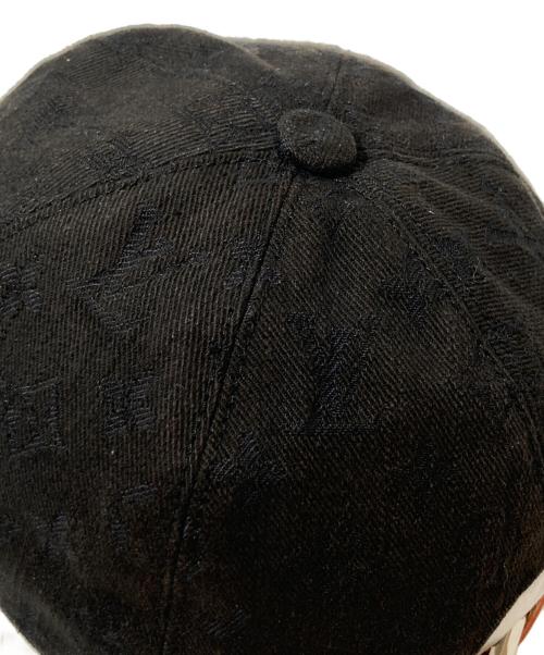 LOUIS VUITTON（ルイ ヴィトン）LOUIS VUITTON (ルイ ヴィトン) モノグラムキャップ ブラックの古着・服飾アイテム