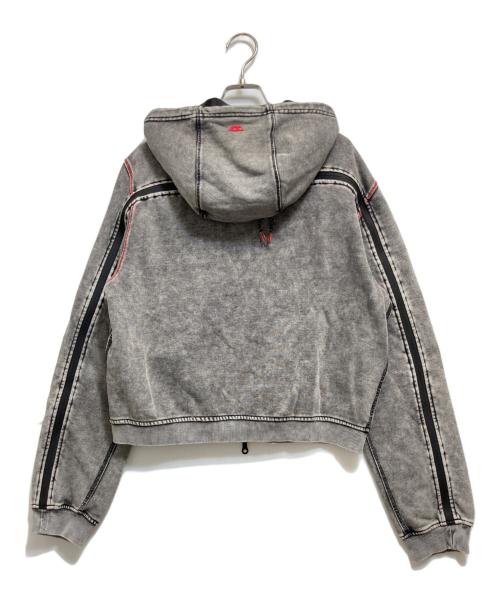 DIESEL（ディーゼル）DIESEL (ディーゼル) ジップパーカー グレー サイズ:Lの古着・服飾アイテム