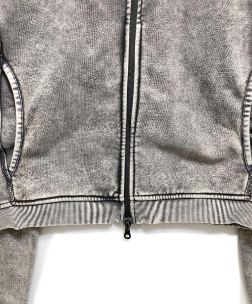 DIESEL（ディーゼル）DIESEL (ディーゼル) ジップパーカー グレー サイズ:Lの古着・服飾アイテム