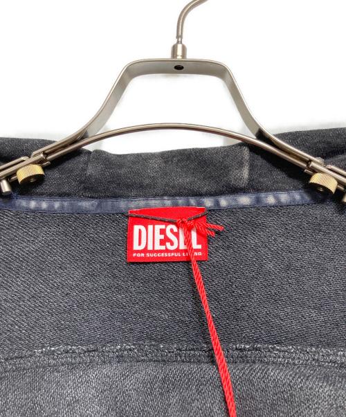 DIESEL（ディーゼル）DIESEL (ディーゼル) ジップパーカー グレー サイズ:Lの古着・服飾アイテム