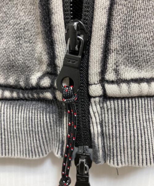 DIESEL（ディーゼル）DIESEL (ディーゼル) ジップパーカー グレー サイズ:Lの古着・服飾アイテム