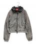 DIESEL（ディーゼル）の古着「ジップパーカー」｜グレー